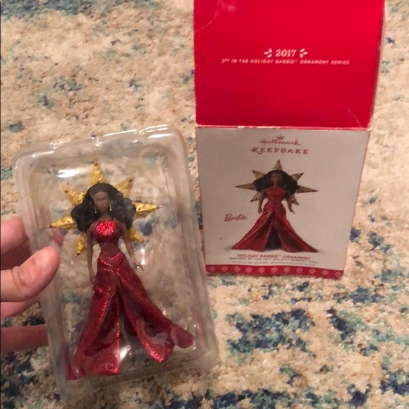 hallmark barbie ornaments 2017